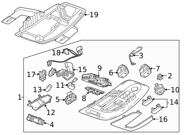Genuine GM Lens 20841440