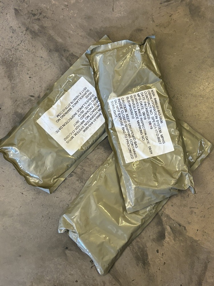 Water Bladder CBRN Hydration system sealed GOVERNMENT ISSUE