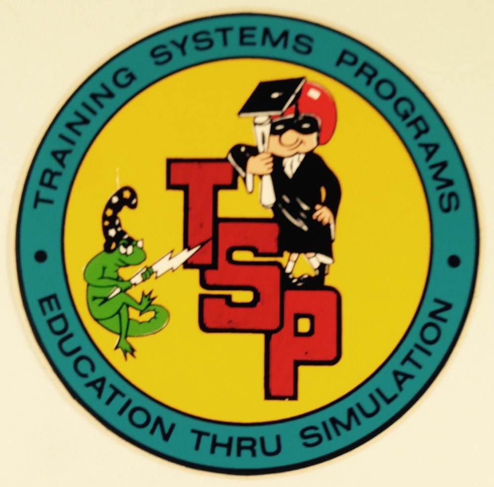 Lot of 3 TSP (Training Systems Programs) Decals, Naval Aviation DEC-0137