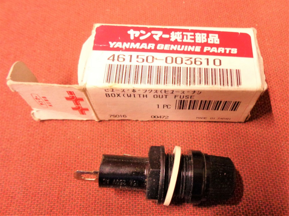 Yanmar Part Number: 46150-003610 Description:  FUSE BOX