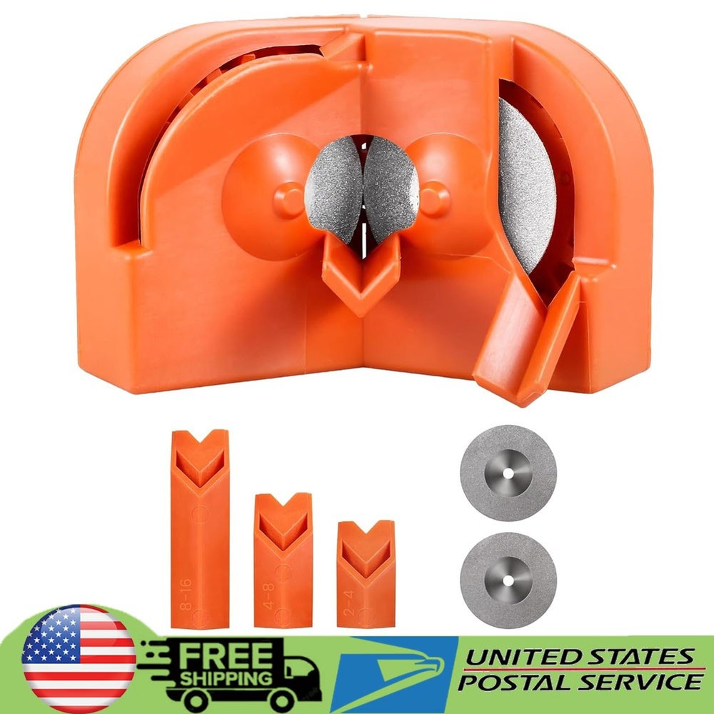 Multipurpose Drill Bit Sharpener Manual Grinding Sharpener Universal Portable