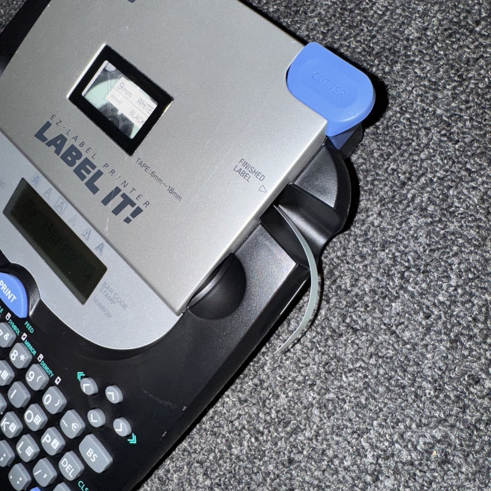 Casio Label It Kl-780 Working Testing With Label Tape