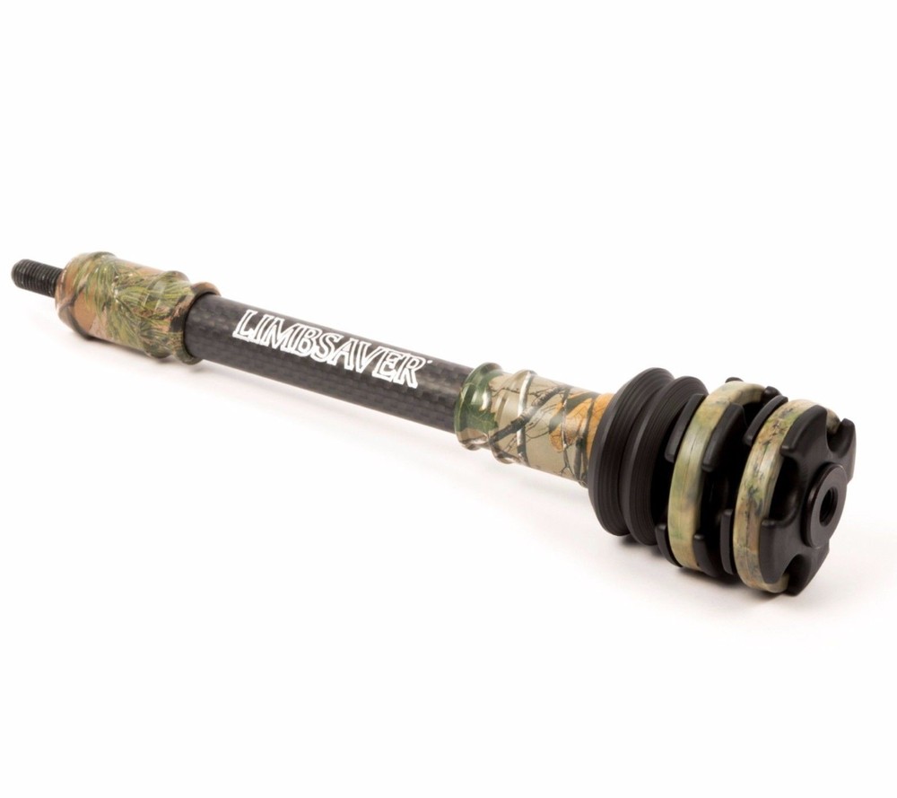 Limbsaver LS Hunter Micro 8" Compound Bow Stabilizer (Realtree Xtra Green) #4776