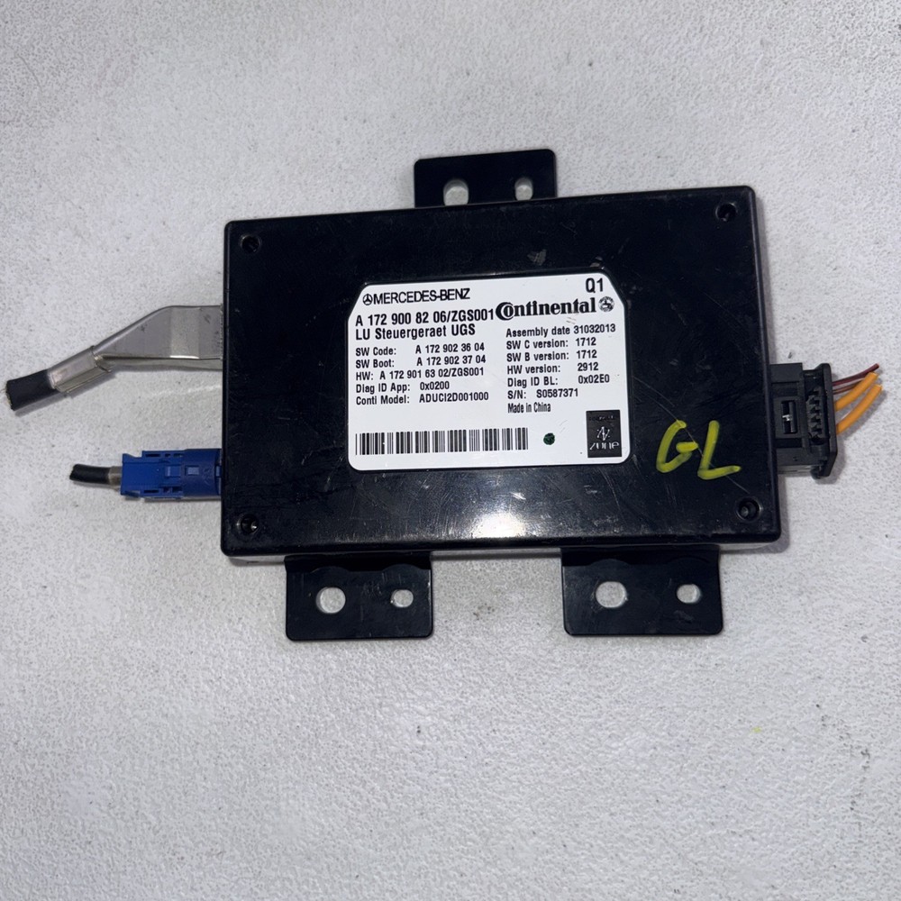 2013 Mercedes GL Communication Control Module 1729008206 ORM
