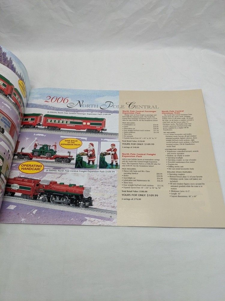 2006 Lionel Christmas Catalog