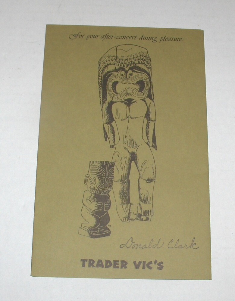 MARILYN HORNE Autographed 1970 Masonic Auditorium Program / SF / Vintage