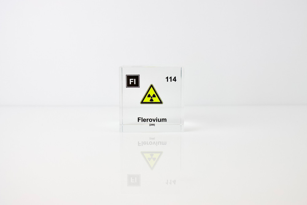 Flerovium Element Cube