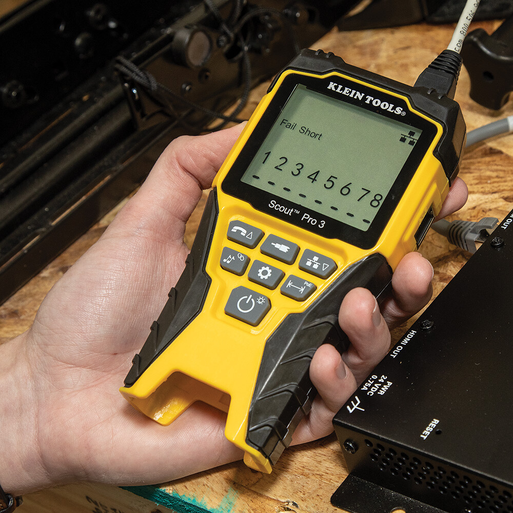 Klein Tools VDV501-853 Scout® Pro 3 Tester with Test + Map™ Remote Kit
