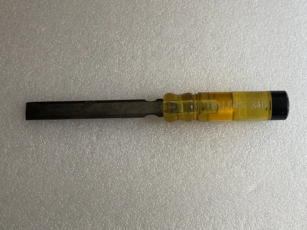 Fuller’s Tool Steel Wood Chisel 840 1/2”