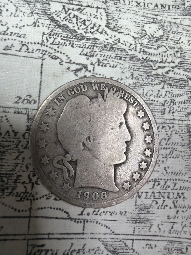 1906 D Barber Half Silver - G - BH04
