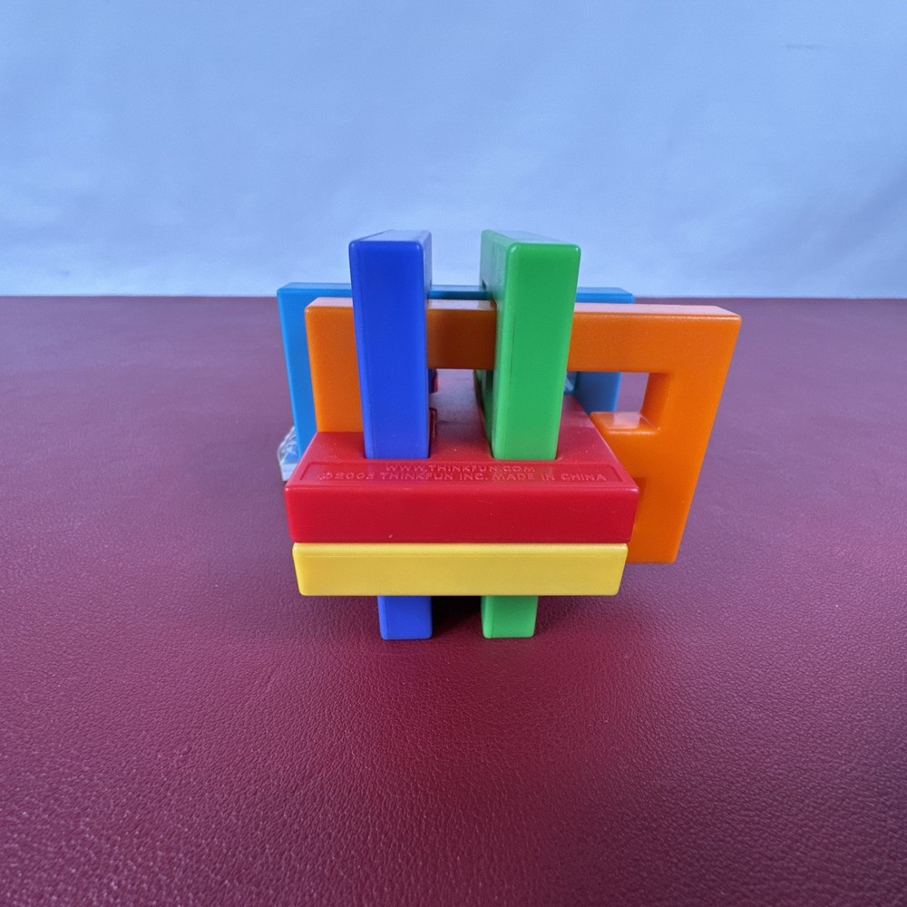 Gordian's Knot, Thinkfun Games - Mind Challenge Puzzle, 2005 w Solution Guide