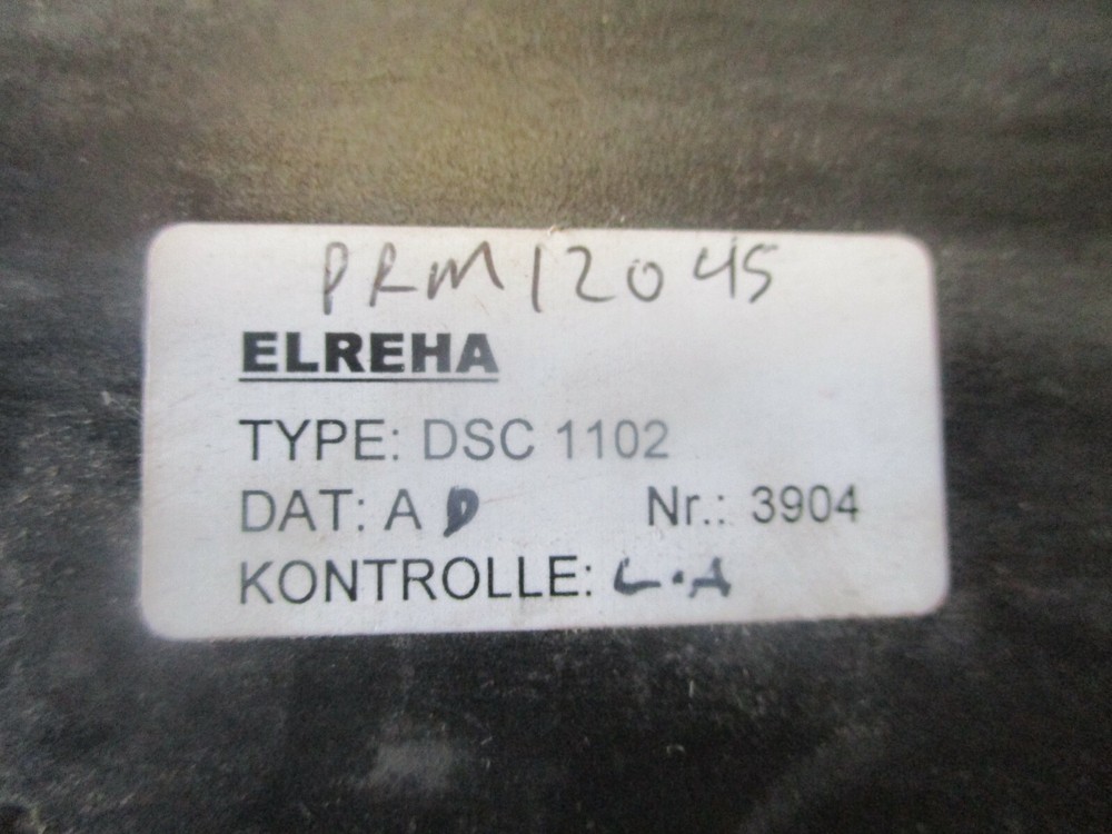 Used Soda Fountain Control Panel, Type DSC 1102, PRM 12045