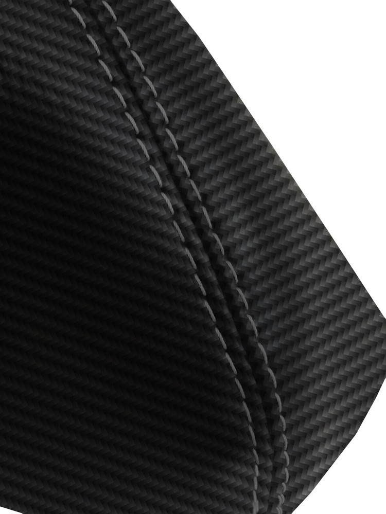 Fits 08-16 Mitsubishi Lancer Carbon Automatic Shift Boot Cover Black