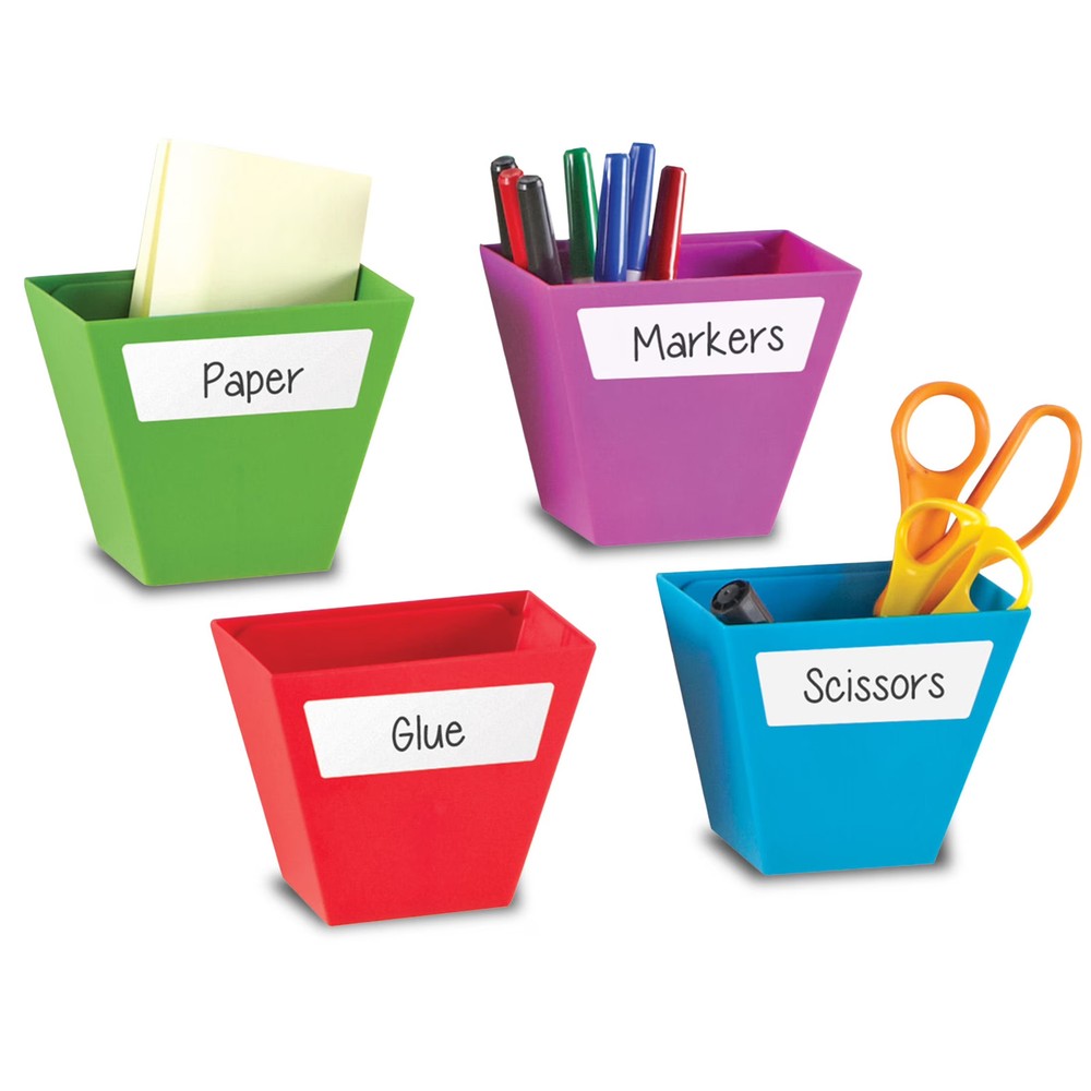 Learning Resources Create-a-Space 12" Round Tray 8 Bins Storage Organizer