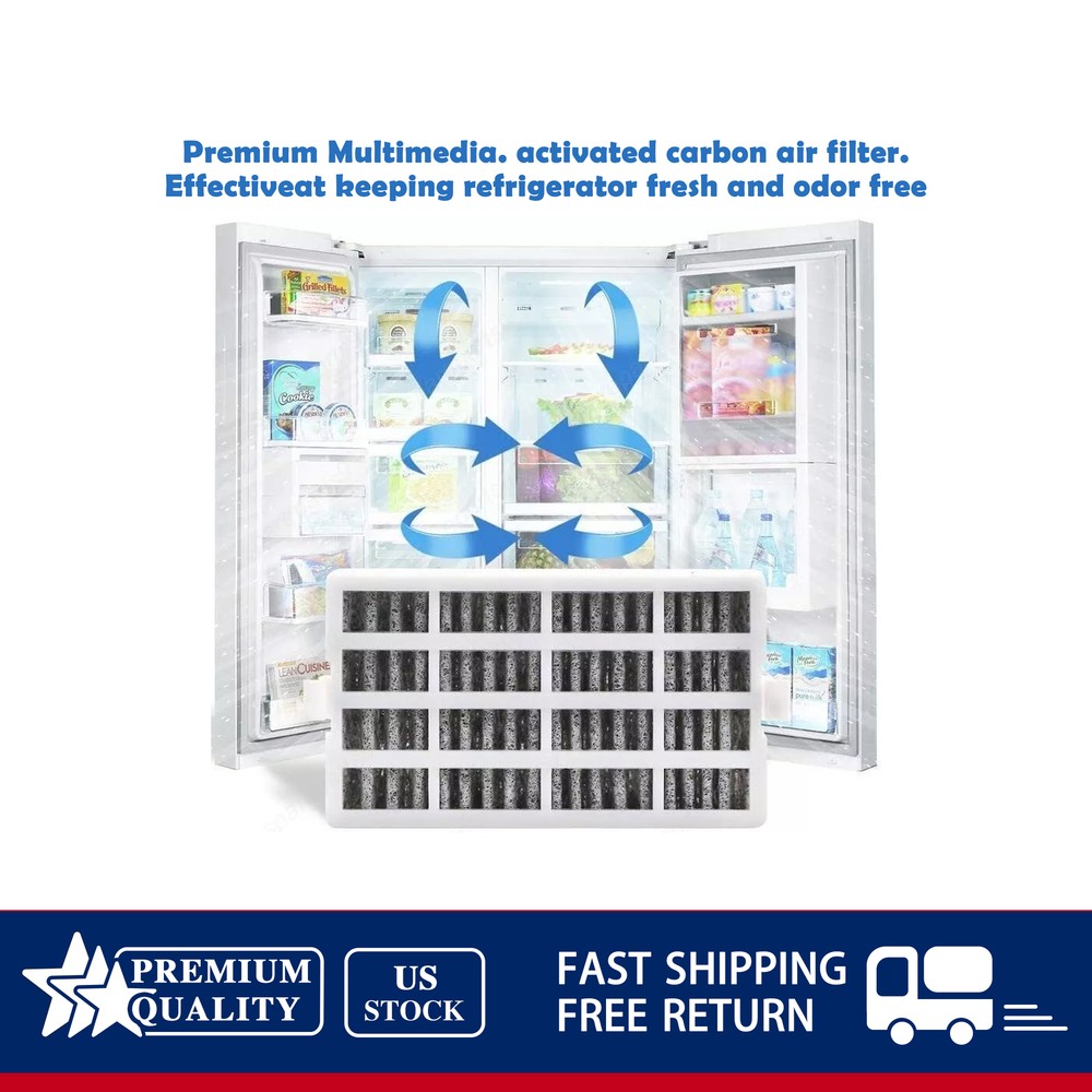 Air Filter Fits For Whirlpool W10311524 Fresh Flow Comparable Tier1 Refrigerator