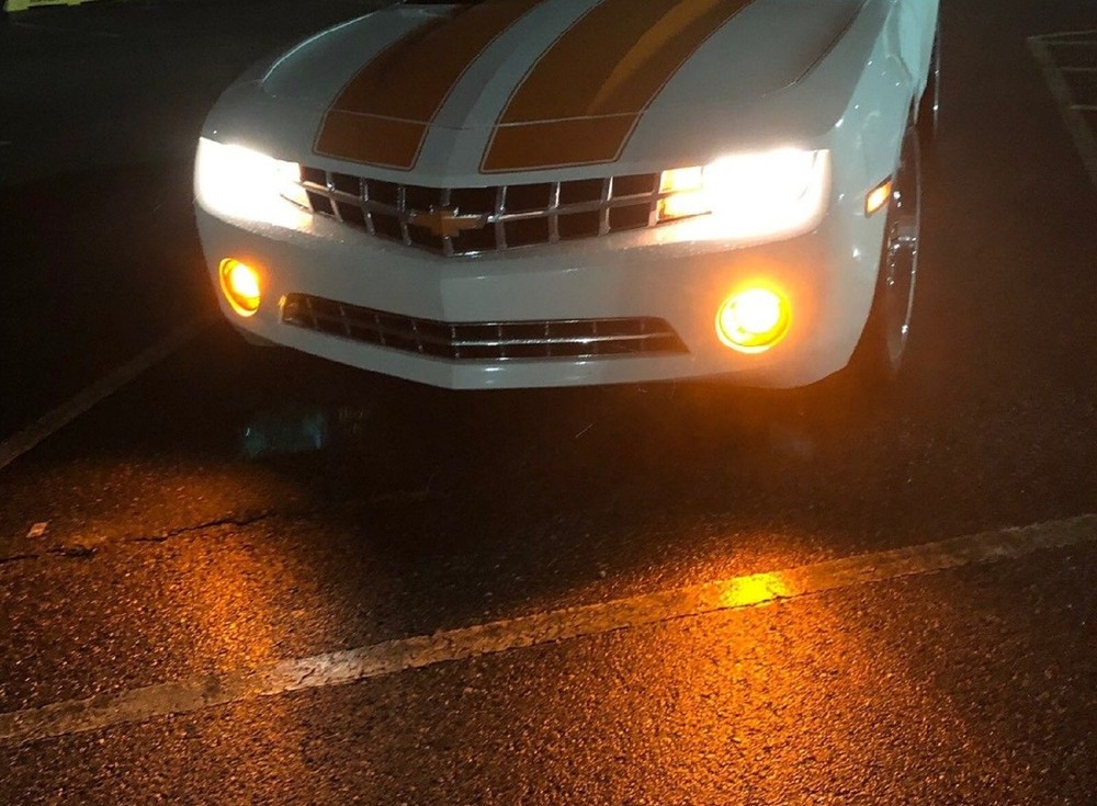 Halogen 9005 HB3 65W Orange Amber Two Bulbs Head Light Low Beam Replacement OE