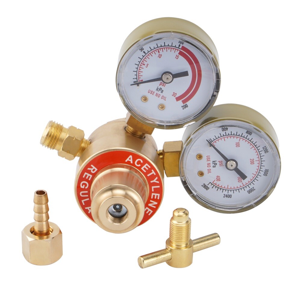 Solid Brass Oxygen & Acetylene Regulators 4 Welding For Victor Gas Torch Cutting