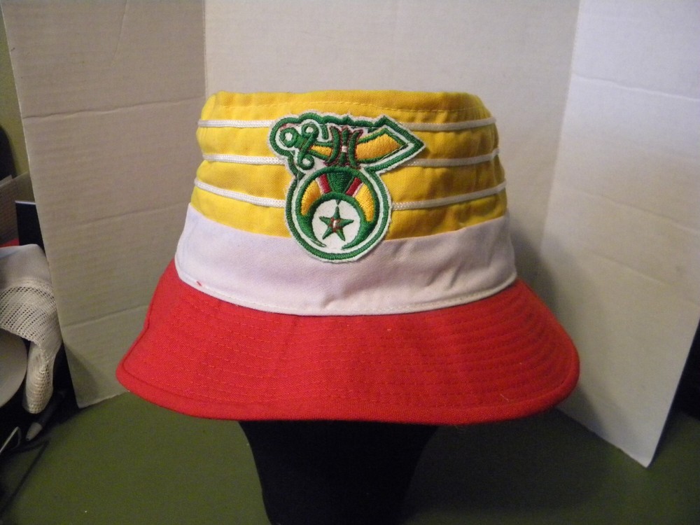 VINTAGE MASON SHRINE SUN HAT