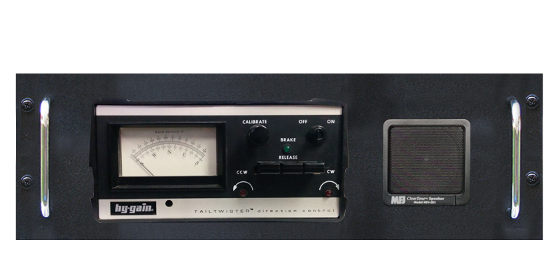 3U RACK MOUNT for HY-GAIN CD45II With Speaker