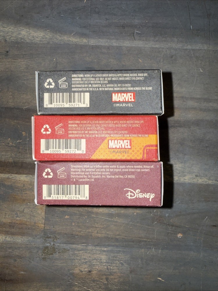 Dr Squatch 3 Pack