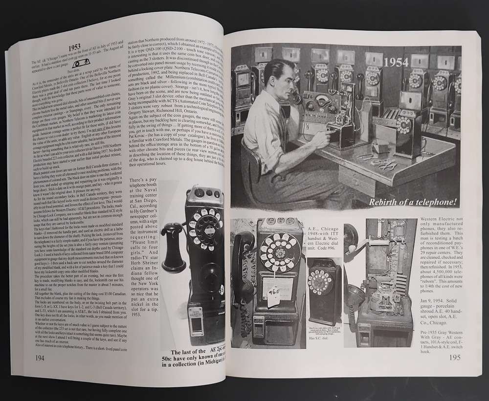 Payphone History Book by Ron Knappen