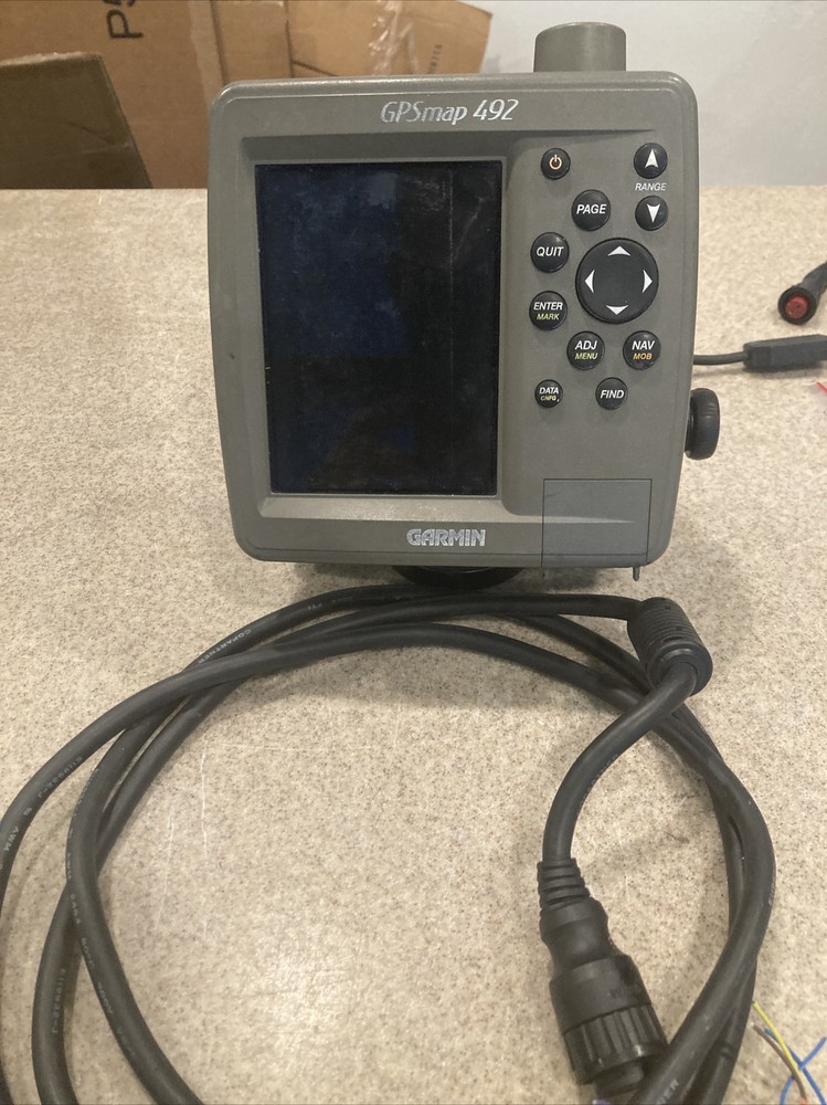 GARMIN GPSMAP 492 Color 5" Chartplotter preloaded US Coastal charts