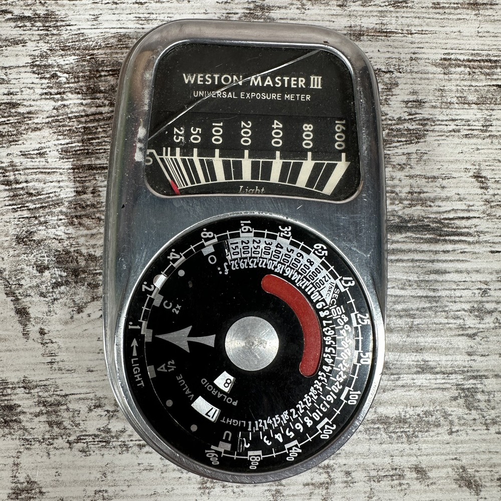 Weston Master III {3} Universal Exposure Meter Model 737