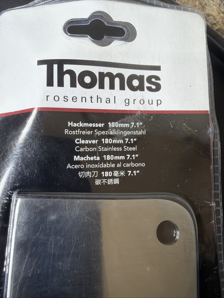 Thomas Rosenrhal Group Hackmesser 180mm Cleaver 7.1”