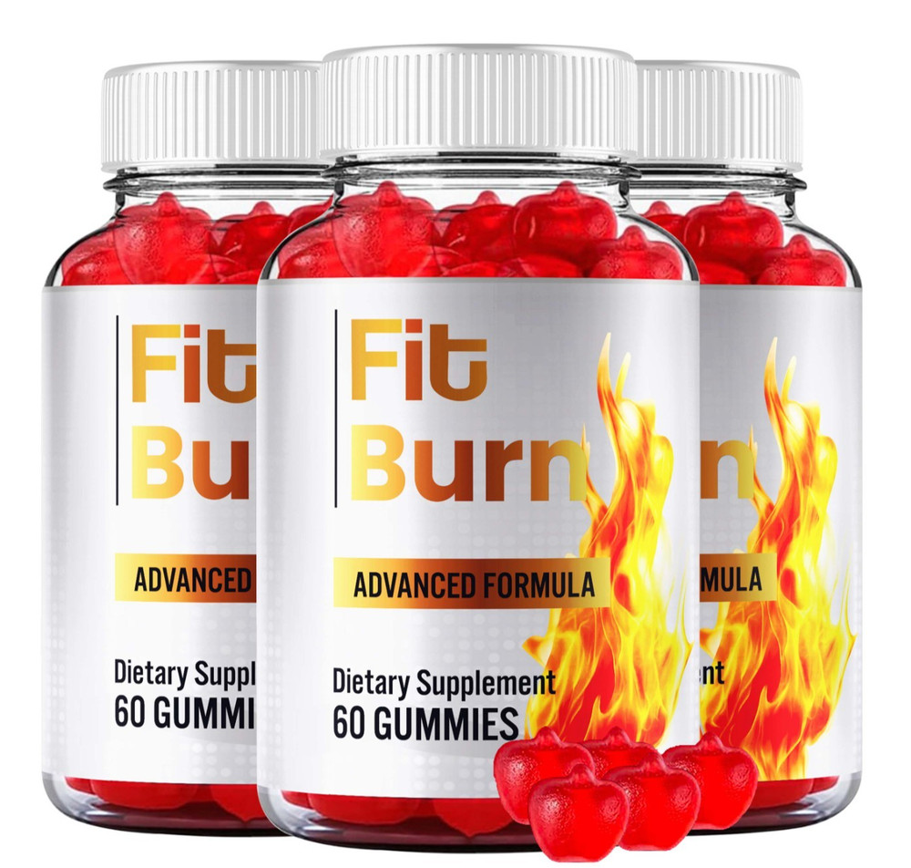 (3 Pack) Fit Burn Gummies - Advanced FitBurn Formula for Weight Loss Support