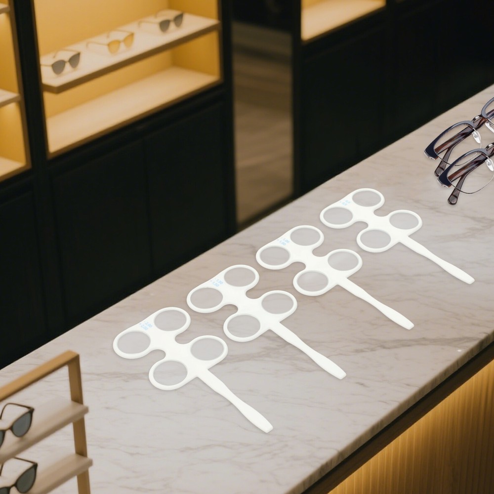 For Lens Confirmation Test Tools Optical Flipper Optometry Plastic Flip White