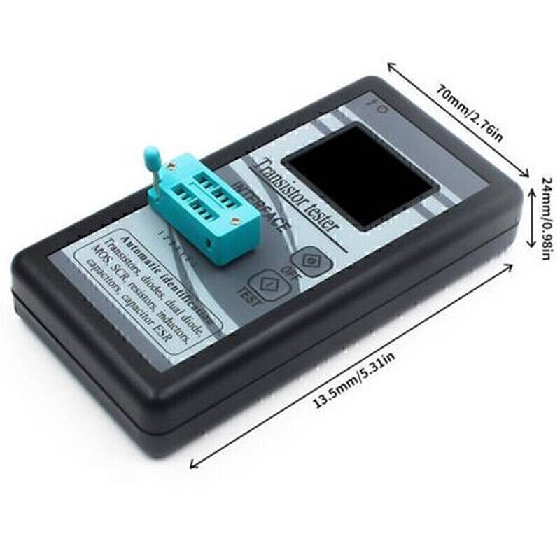 Digital Transistor Tester,M328 Multi-functional Capacitance Resistance Meter