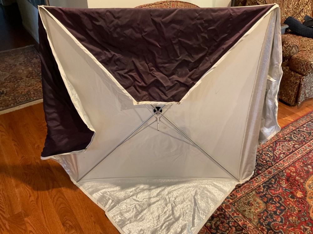 Larson 42”x42” Softbox, SOFFBOX. Fabric and frame only. Read description