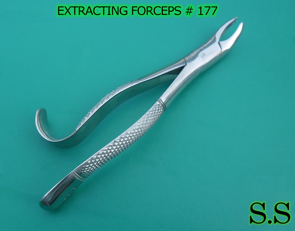 3 PcsTooth Extracting Forceps # 177 Surgical Dental Instruments