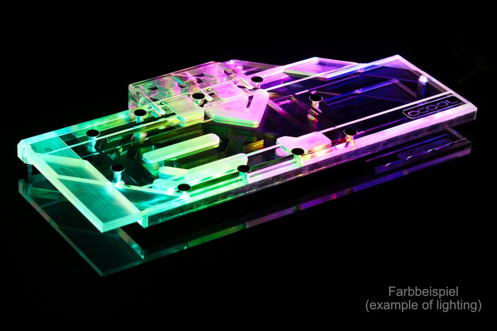 Alphacool 11742 Eisblock Aurora Acryl GPX-A Radeon RX 5700/5700XT Reference