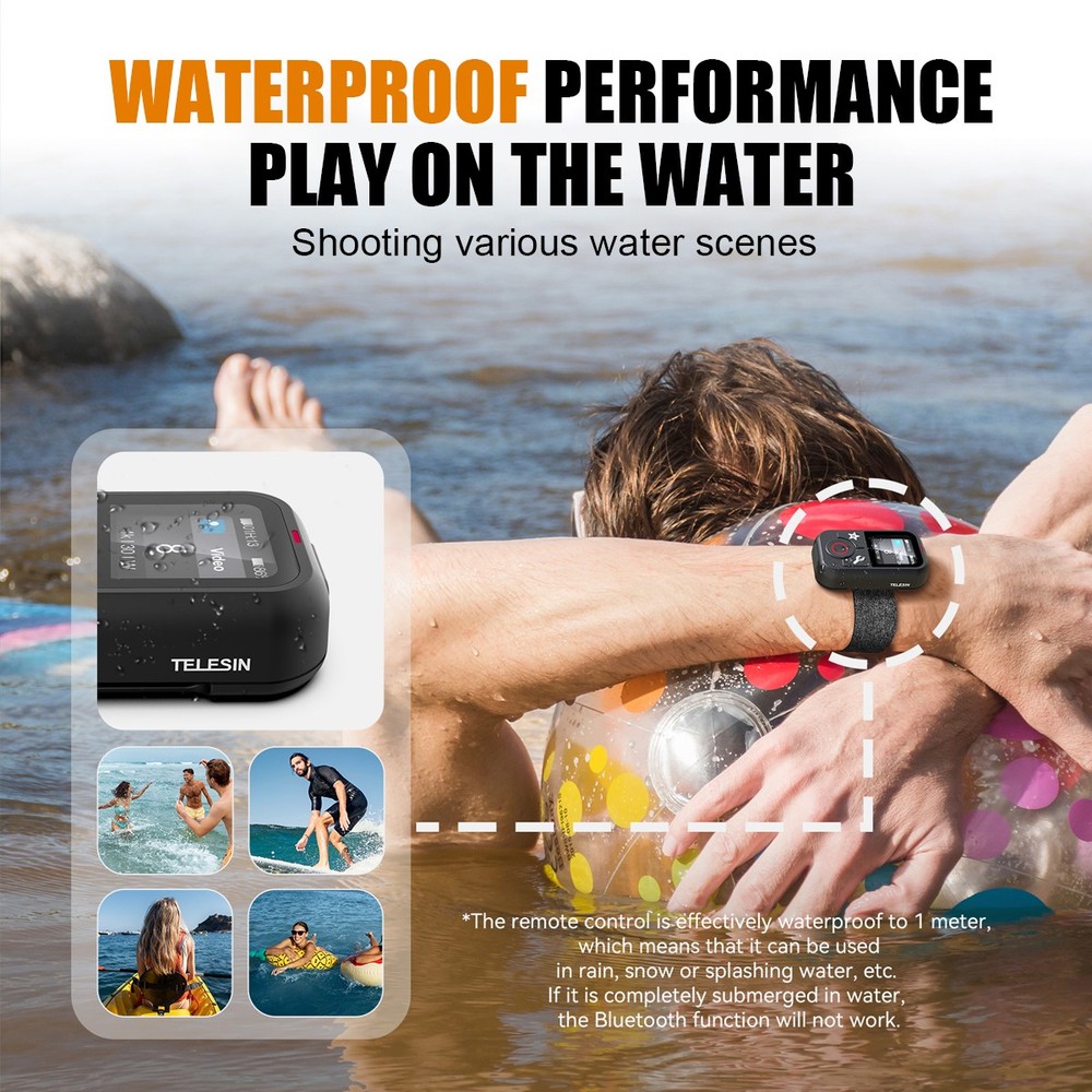 Bluetooth Wireless Remote Controller For GoPro Hero 13 12/11/10/9 Max#Camera^^