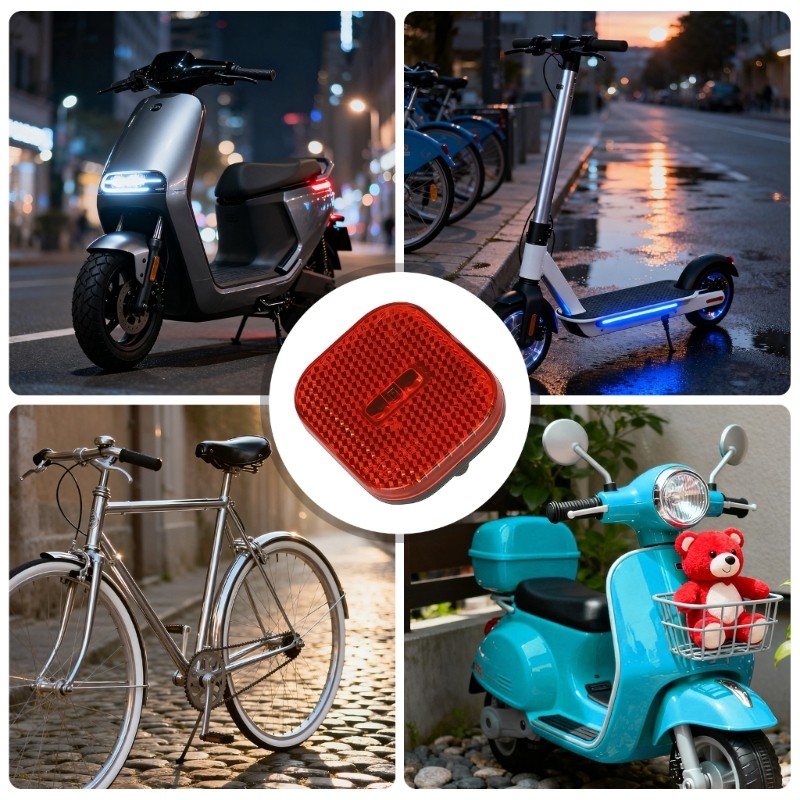 Durability Mudguard Tail Light Cover Protectors for Electric Scooters Accessory