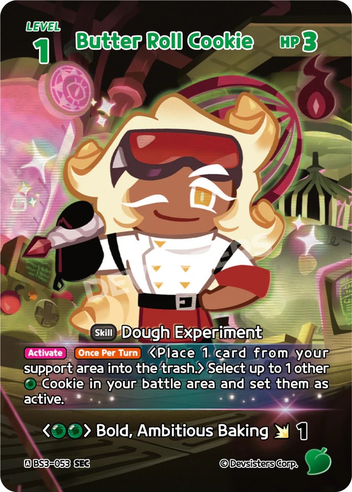 Butter Roll Cookie BS3-053 SEC