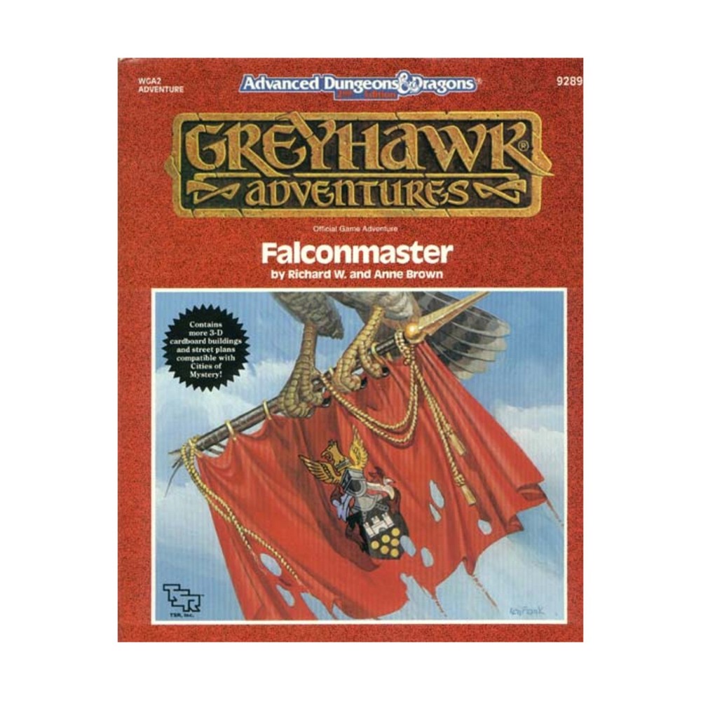 TSR Greyhawk Falconmaster VG+