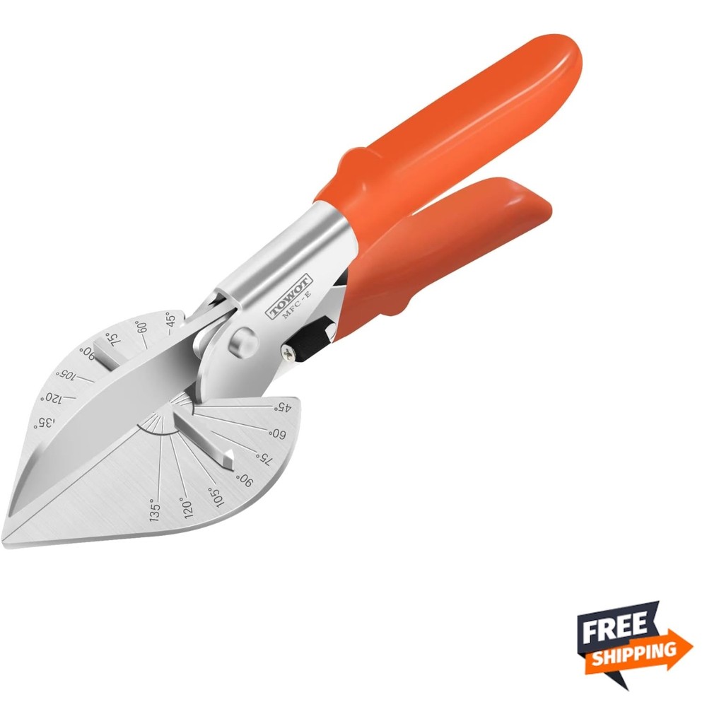 Sharp Multi Angle Miter Shear Cutter, Adjustable at 45 To 135 Degree With Saf...