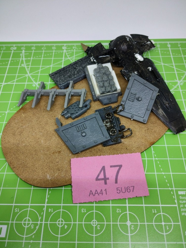 Warhammer 40K Scatter Terrain project Imperial Ruins