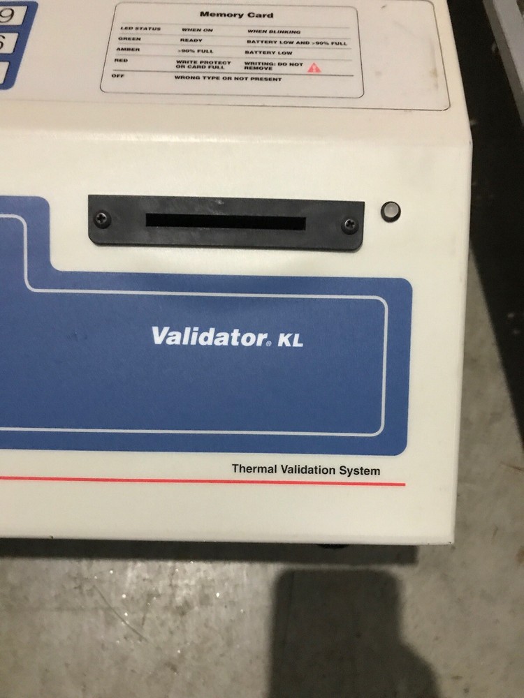 KAYE VALIDATOR KL THERMAL VALIDATION SYSTEM X1360 Rare