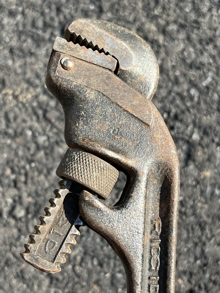 Rigid Pipe Wrench Offset E8 USA Made