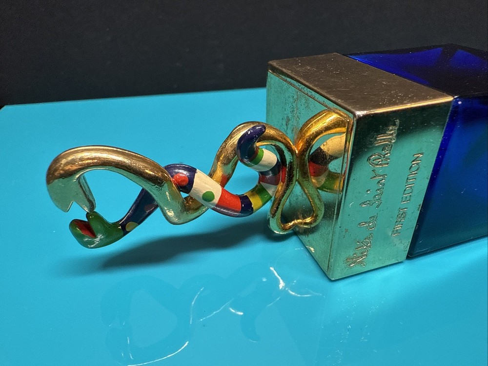 Niki de Saint Phalle First Edition Serpent Mini Parfum Perfume Bottle - EMPTY