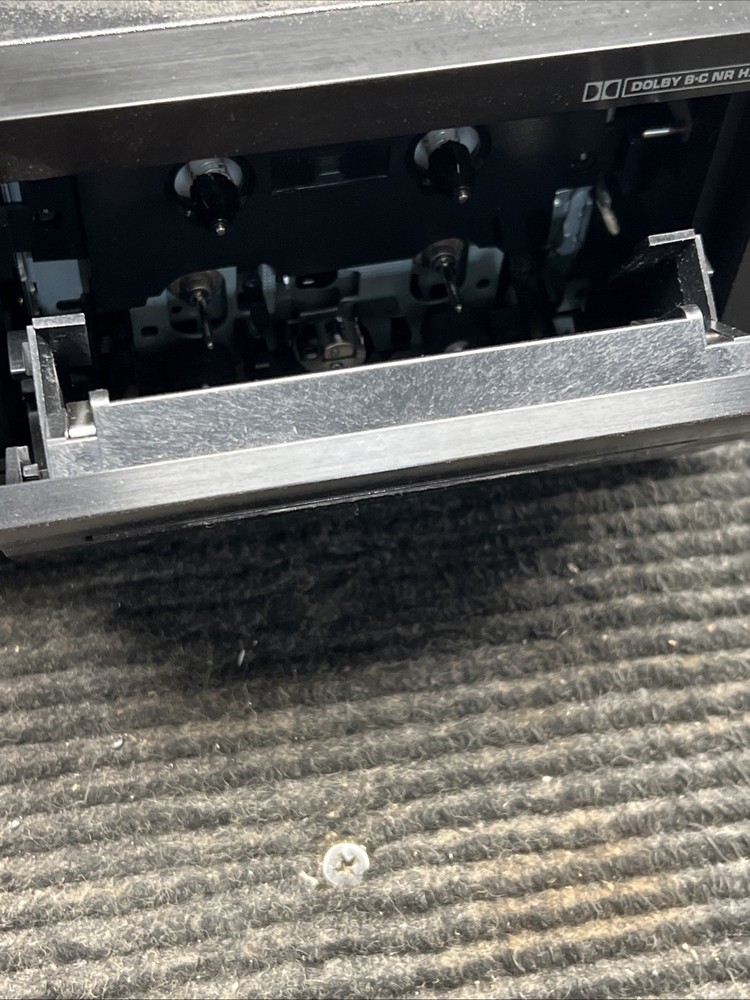 Used ONKYO TA-RW544 Auto Reverse Double Cassette Deck - Powers On