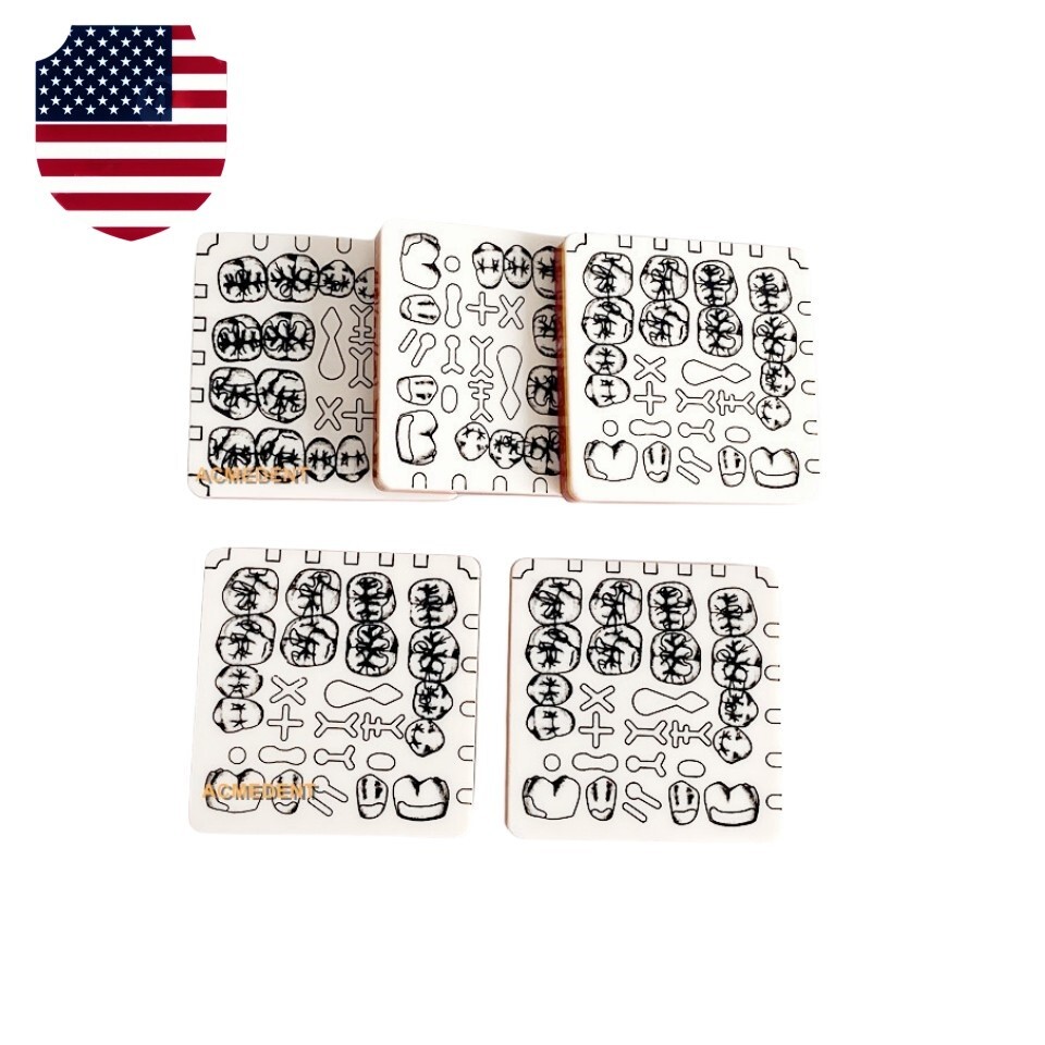 Dental Cavity Tooth Preparation Blocks Caries Remove Model Student Trainer only1