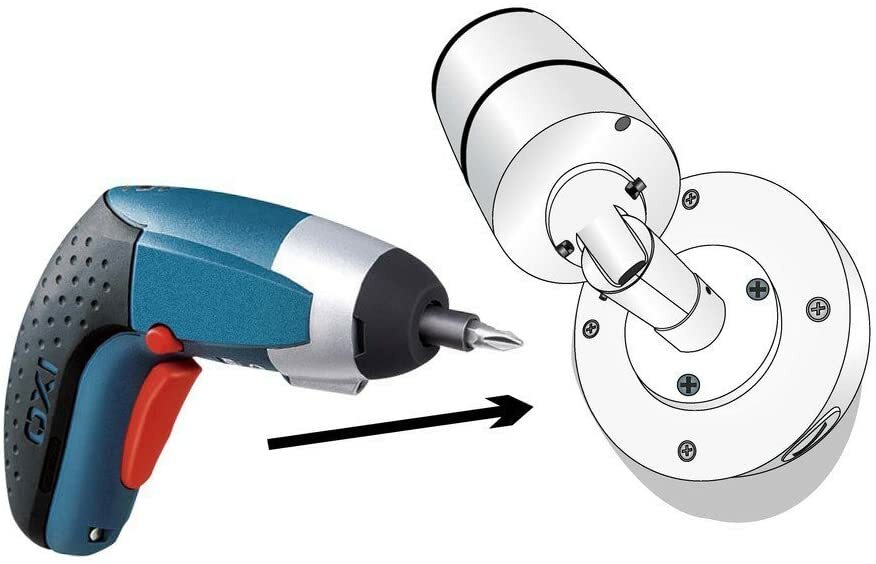 Universal Security Camera Mount Junction Box Gray Color