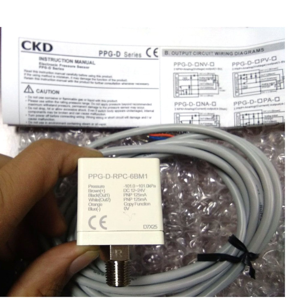 CKD PPG-D-RPC-6BM1/ Digital Display Switch Electronic Pressure New