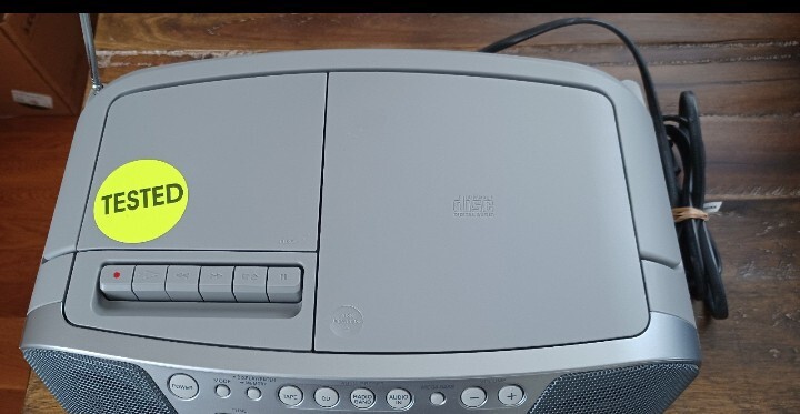 (SONY) CD-R/RW PLAYBACK CD PlayerBoombox.