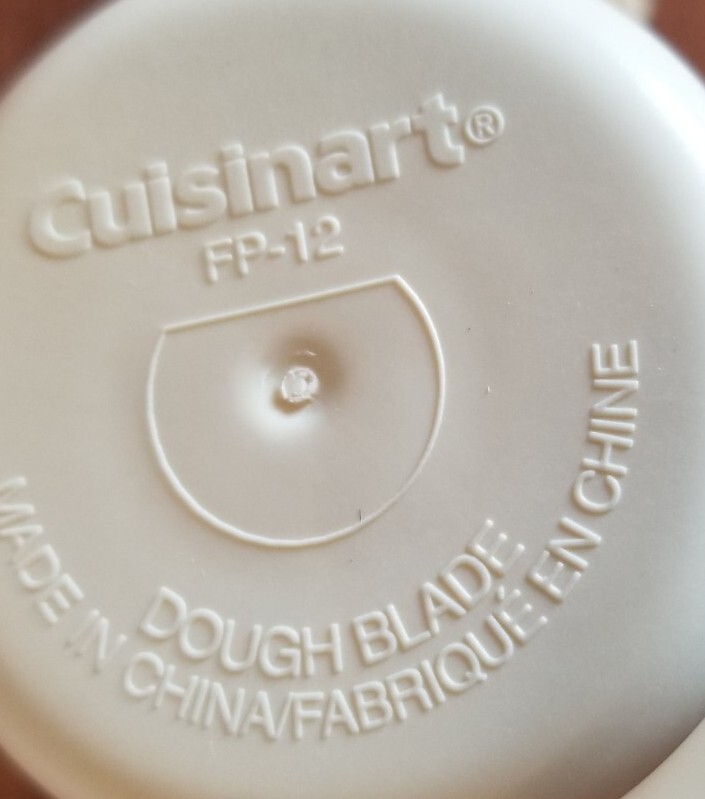 CUISINART Elite Food Processor DOUGH BLADE Replacement FP-12 for Model FP-12DCN