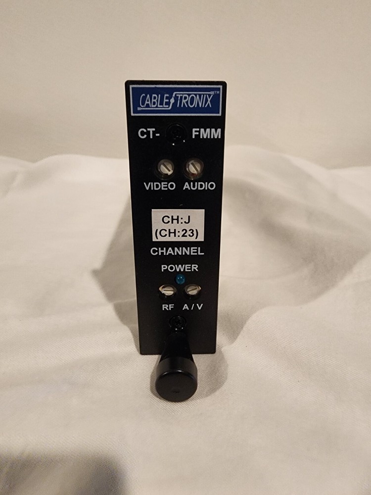 Cabletronix CT-FMM Fixed Channel Modulator From Working System - 19 Available